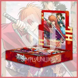 WEISS SCHWARZ TCG: Rurouni Kenshin Booster Box 12 Packs ENG VER *IN STOCK - Image 1