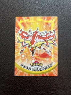 Topps Pokemon Blue Label #146 Moltres TV Animation Edition Light Play - Image 1