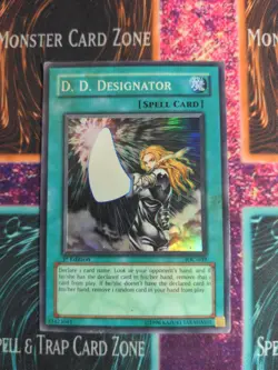 Yu-Gi-Oh! D.D. Designator IOC-039 1st Edition Super Rare HP/DMG - Image 1