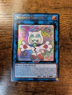 Yummy Snatchy Ultra Rare JUSH-EN022 Duelist Advance Yu-Gi-Oh! - Image 1
