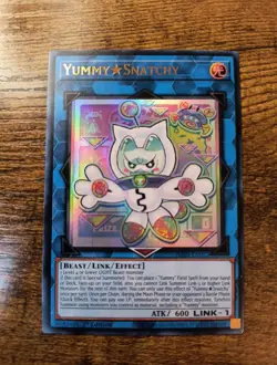 Yummy Snatchy Ultra Rare JUSH-EN022 Duelist Advance Yu-Gi-Oh! - Image 1