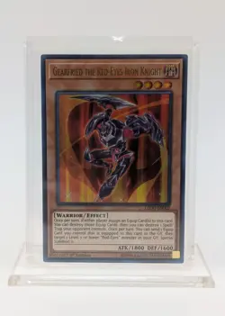 Yu-Gi-Oh! - Gearfried the Red-Eyes Iron Knight - LEDU-EN002 - Ultra - 1st Ed NM - Image 1