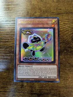 Lollipo Yummy Ultra Rare JUSH-EN018 Yu-Gi-Oh! Justice Hunters - Image 1