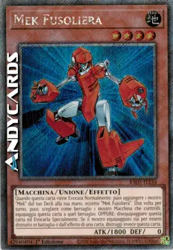 MEK FUSOLIERA (Machina Gearframe) • Segreta Platino • RA03 IT234 • 1Ed • Yugioh! - Image 1
