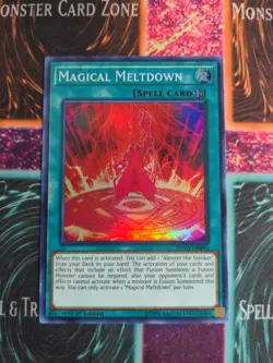 Yu-Gi-Oh! Magical Meltdown SHVA-EN042 1st Edition Super Rare NM - Image 1