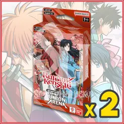 UNION ARENA TCG: Rurouni Kenshin Starter Deck x2 Bundle English Ver. - Image 1