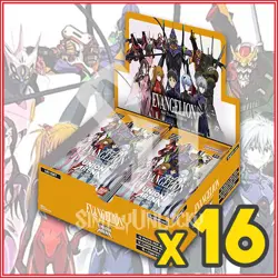 UNION ARENA TCG: EVANGELION THEATRICAL Booster Box Case English Ver. Ships 1/30 - Image 1
