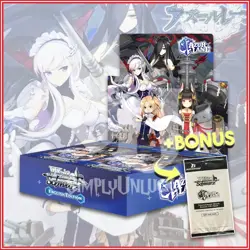 WEISS SCHWARZ TCG: AZUR LANE BOOSTER BOX 16 Packs JULY 2024 Ed + PR Pack - Image 1