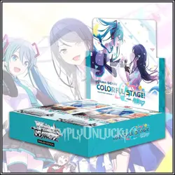 WEISS SCHWARZ TCG: HATSUNE MIKU COLORFUL STAGE BOOSTER BOX ENG VER - Image 1