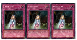 Yugioh - 3X Grave Lure - Common - 1st Edition - TLM-EN056 - Near Mint - Image 1