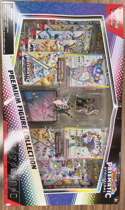 Pokemon Scarlet & Violet Prismatic Evolutions Premium Figure Collection Box New✅ - Image 1