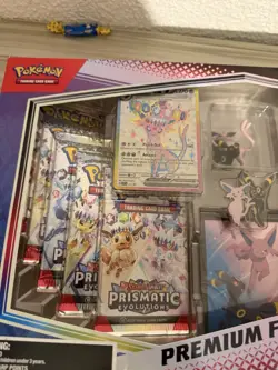 Pokemon TCG Scarlet & Violet Prismatic Evolutions Premium Figure Collection - Image 4