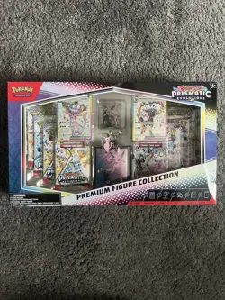 Pokemon TCG Scarlet & Violet Prismatic Evolutions Premium Figure Collection NEW - Image 1
