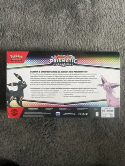 Pokemon TCG Scarlet & Violet Prismatic Evolutions Premium Figure Collection NEW - Image 2