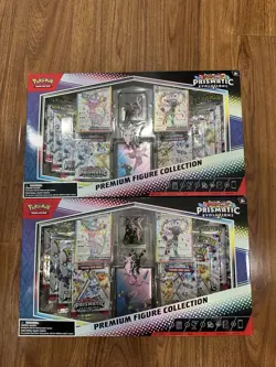 Pokemon Scarlet & Violet Prismatic Evolutions Premium Figure Collection Sealed - Image 1