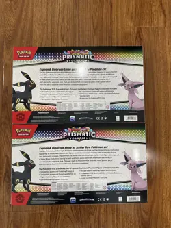 Pokemon Scarlet & Violet Prismatic Evolutions Premium Figure Collection Sealed - Image 2
