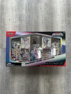 Pokemon Scarlet & Violet Prismatic Evolutions Premium Figure Collection - Sealed - Image 1
