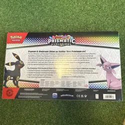 Pokemon TCG Scarlet & Violet Prismatic Evolutions Premium Figure Collection NEW - Image 2
