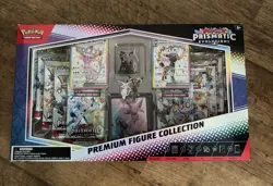 Pokemon TCG Scarlet & Violet Prismatic Evolutions Premium Figure Collection - Image 1