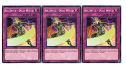 Yugioh- 3X Six Style - Dual Wield - Common - Unlimited - EXVC-EN073 - Light Play - Image 1
