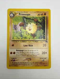 Primeape 18/18 Southern Islands Promo Regular Rare Vintage Pokemon Card - Image 3