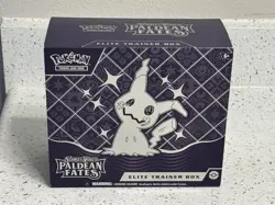 Pokemon Paldean Fates Empty ETB w/ Accessories & Promo Card (Box Only) No Cards - Image 4