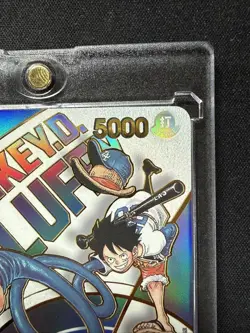 Monkey D Luffy EB02-010 L Dodgers One Piece Night Promo Card English 2025 - Image 4