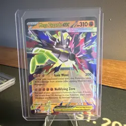 Pokemon Mega Zygarde EX Full Art Holo POR 047/088 310 HP 200 Attack Card - Image 1