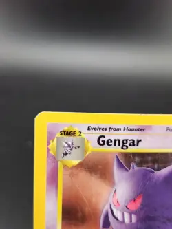 Pokemon Gengar 5/62 Fossil Holo Rare 1999 80 LP English Unlimited Card - Image 3