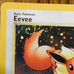 Eevee "Swirl" Holo Pokemon Black Star Promo Card #11 Pokemon League 2001 - Image 2