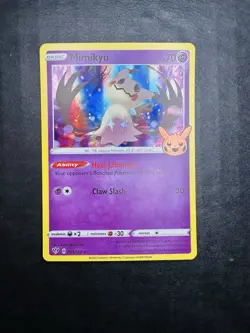 Pokemon TCG Single Card Mimikyu Tinsel Holo Promo 081/189 Trick or Trade 2022 - Image 1