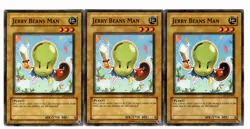Yugioh- 3X Jerry Beans Man - Common - Unlimited - CRV-EN004 - Light Play - Image 1
