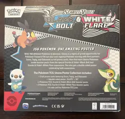 Pokemon Scarlet & Violet Black Bolt and White Flare 156 Card Collection - Image 2