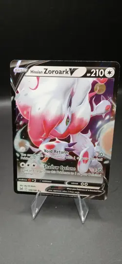 TCG Zoroark 143/086 (NM) Illustration Rare White Flare Pokemon Card Plus Bonus - Image 3