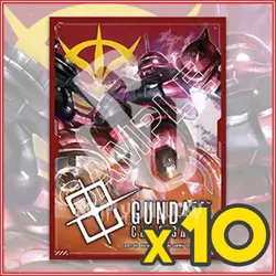 GUNDAM CARD GAME: Char's Zaku Zeon Official Card Sleeves 10 - Image 1