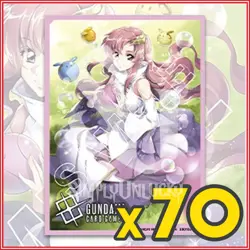 GUNDAM CARD GAME: Overflowing Affection Official Card Sleeves x70 - Image 1