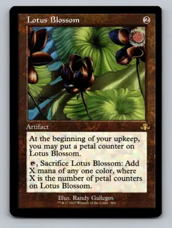 Lotus Blossom (Retro Frame) R Dominaria Remastered 384 NM - Image 1