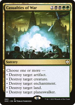 ~1x Casualties of War x1 ~NM~ KHC Magic the Gathering MtG~ - Image 1