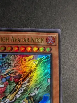 🔥💯1996 Yu-Gi-Oh! Fire King High Avatar Kirin #SR14-EN002 1st Edition 🔥💯 - Image 3