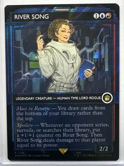 River Song (Showcase) (Surge Foil) Doctor Who Magic MTG, (1138) - Image 1