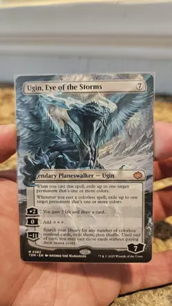 Ugin, Eye of the Storms (Borderless) Tarkir: Dragonstorm Regular - Image 2