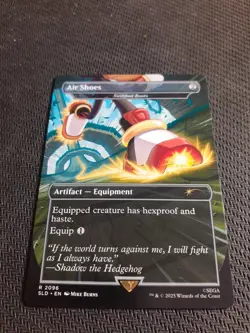 MTG - Air Shoes - Non Foil - Sonic Secret Lair Drop - 2096 - Image 1
