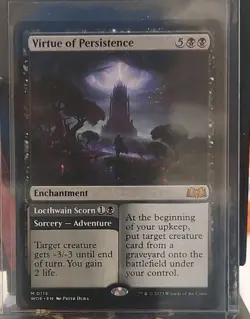 Virtue of Persistence Locthwain Scorn Near Mint, English Wilds of Eldrai - Image 1