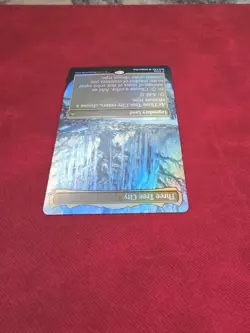 MTG - Three Tree City - Borderless (0340) - Bloomburrow - Foil - Winter - NM - Image 3