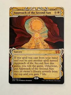 MTG Approach of the Second Sun STA 1 Nonfoil M Near Mint - Image 1