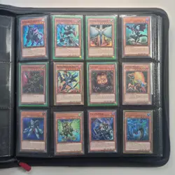 Binder Page 1/26 - Yugioh Cards Bundle Collection Joblot with 12 Holos TCG - Image 1