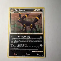 Pokemon Umbreon 010/090 Deck Exclusives Rare Regular Stage 1 90 HP Moonlight Fa… - Image 1