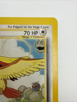 Pidgeot 2/18 Southern Islands Promo Regular Rare Vintage Pokemon Card - Image 4