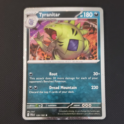 Pokemon TCG - Tyranitar Cosmos Tin Promo with awesome swirl! NM PAL 135 - Image 5