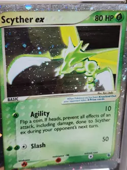 scyther ex 102/109 ruby and sapphire holo PSA Grade 5 Pokemon Collect Vintage - Image 5